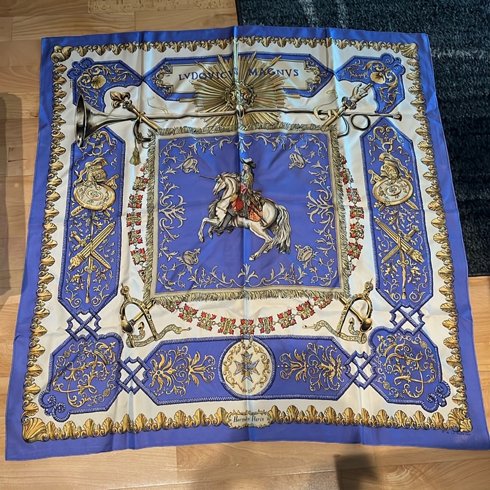 Hermes LVDOVICVS MAGNVS Scarf